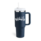 40 Oz Insulated Tumbler with Handle & Straw – Stainless Steel Spill-Proof Vacuum Coffee Travel Mug